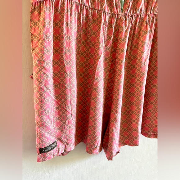 Matilda Jane Romper 100% rayon Summer Mama shorts sz Medium - Picture 8 of 8